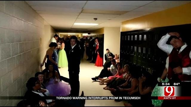 Tornado Warning Interrupts Tecumseh High School Prom