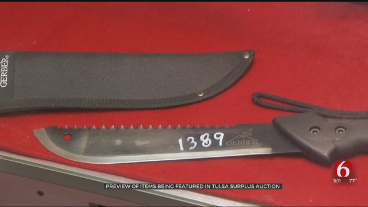 Tulsa Surplus Auction To Sell Unique Mix Of Items