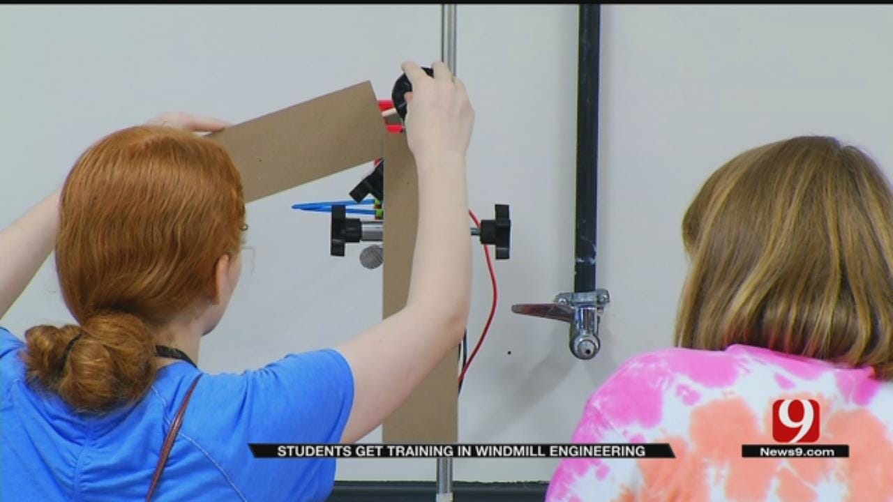 High School Students Get Hands-On Training In Windmill Engineering At OU