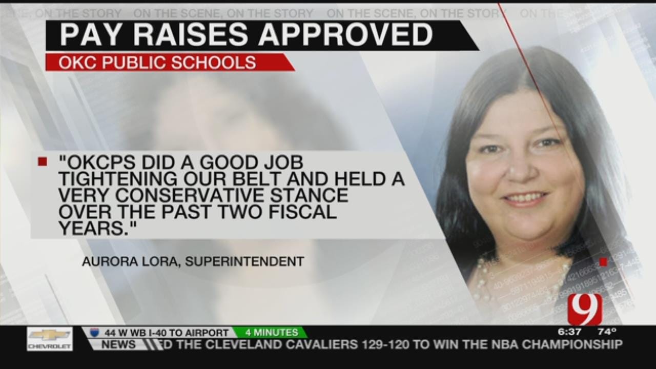 OKCPS Gives Raise To Teachers, Principals, Support Staff