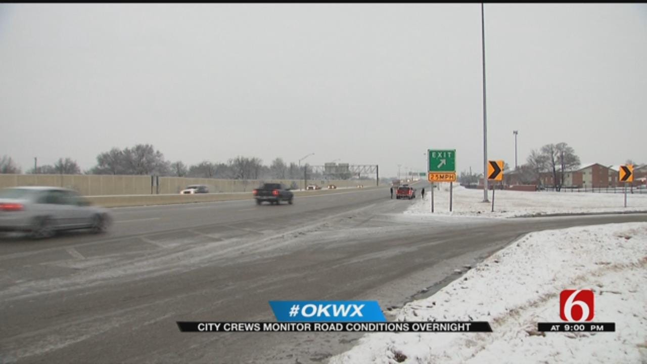 Tulsa Roads In Good Shape Following Friday Winter Weather