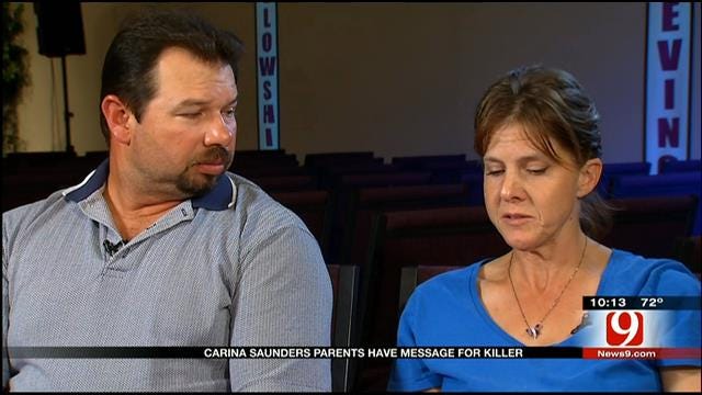 Carina Saunders' Parents Speak To News 9