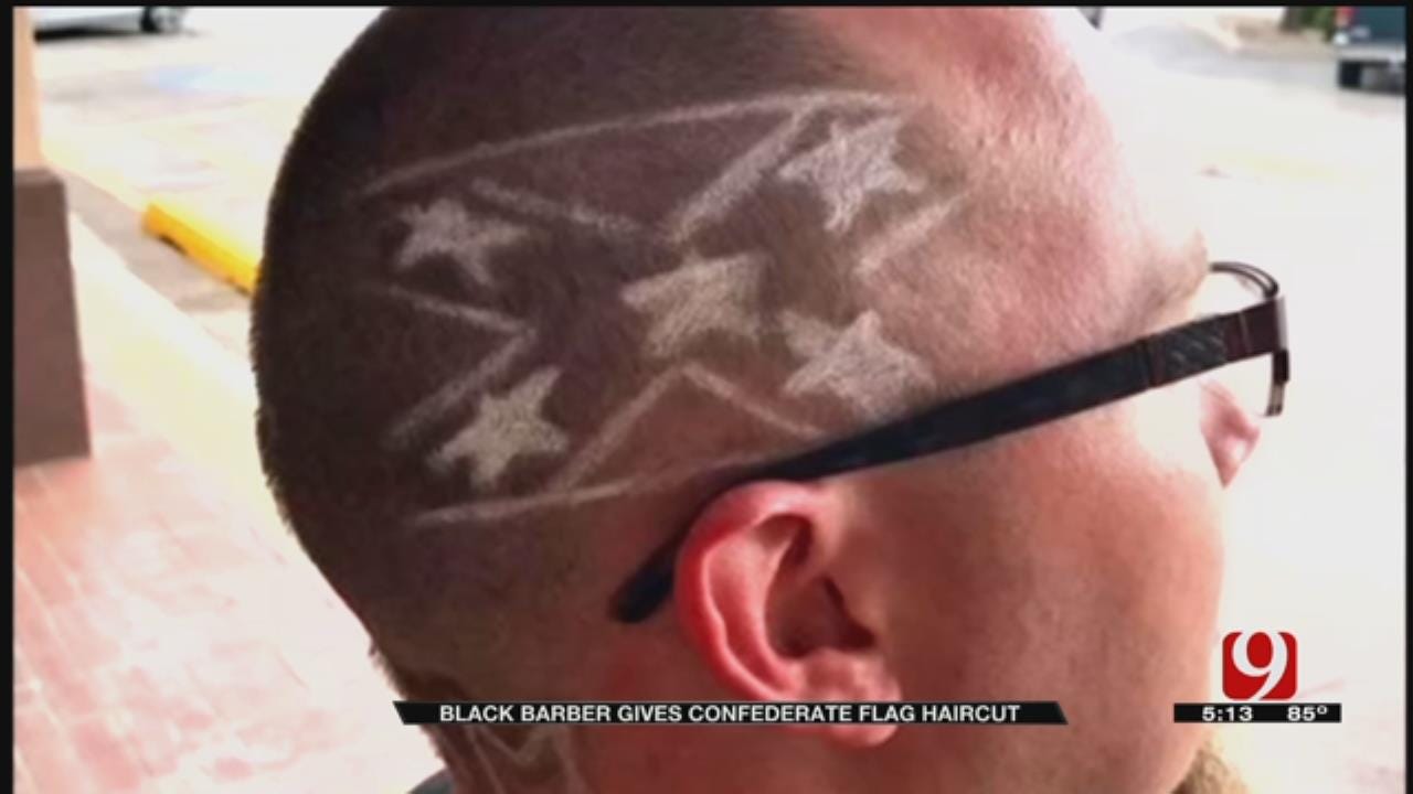 Confederate Flag Haircut At Black Barber Shop Stirs Up Controversy