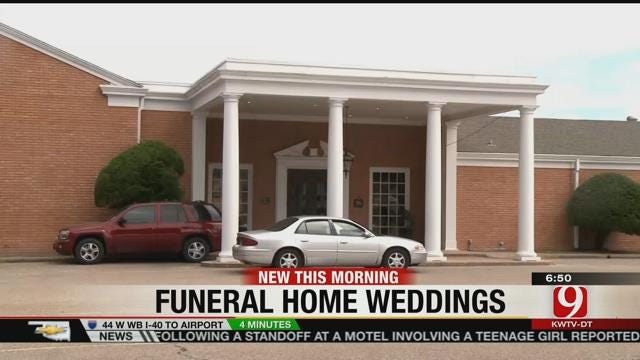 More Funeral Homes Becoming Wedding Venues