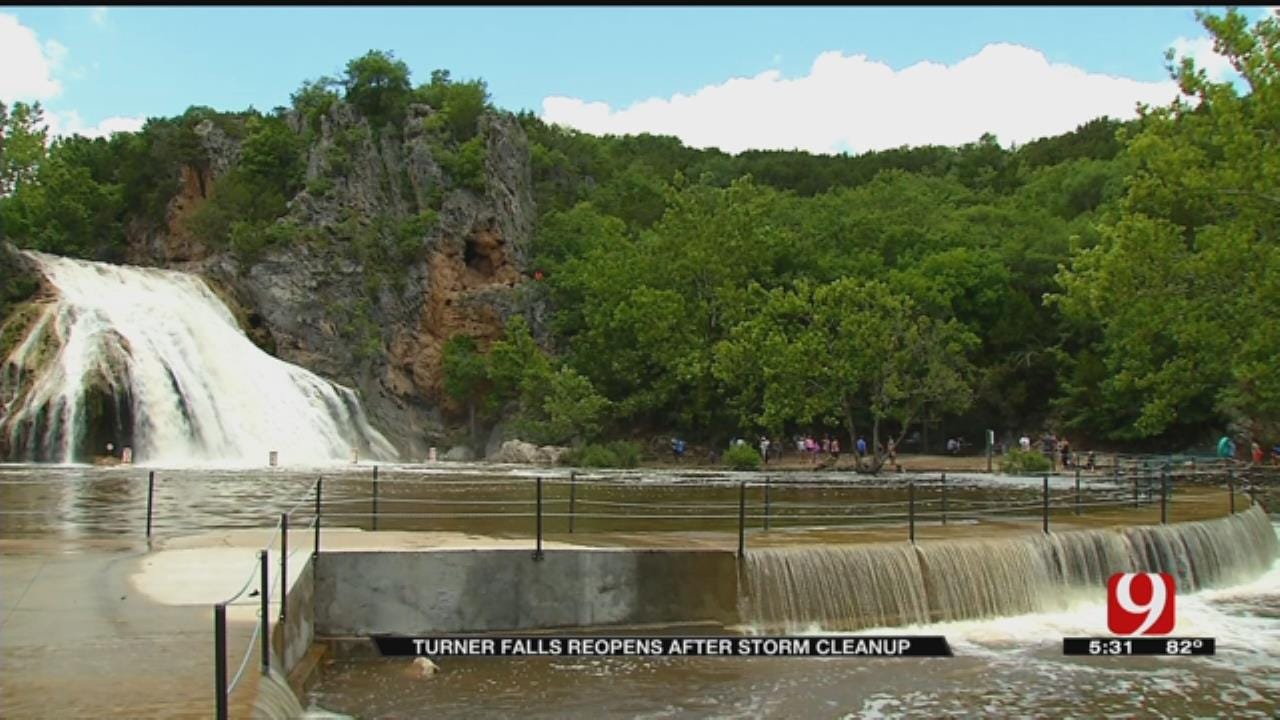 Turner Falls Reopens After Campers Ride Out The Storms