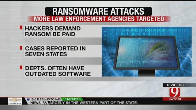 Ransomware Scams Now Targeting Police Departments