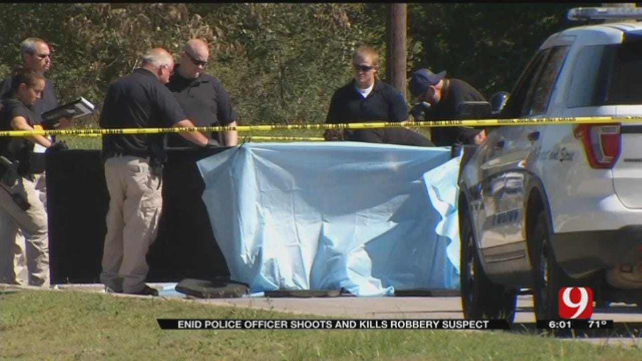 Armed Robbery Suspect Killed In Shootout With Enid Police