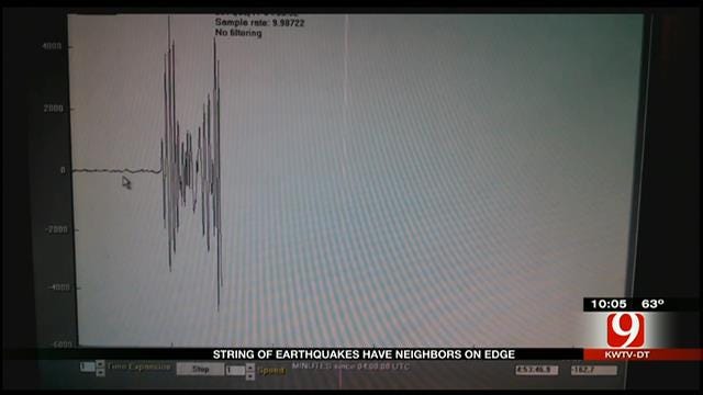 String Of Earthquakes Leave Guthrie Residents On Edge