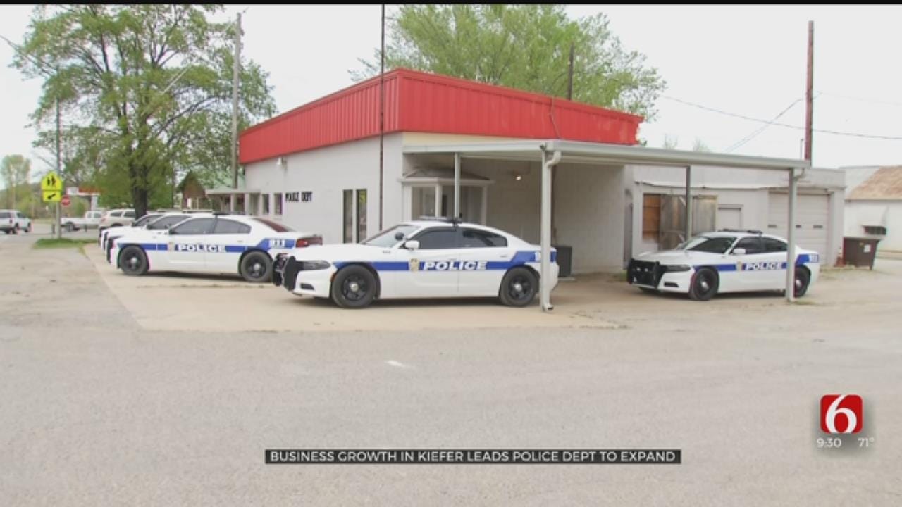 Town Of Kiefer Expanding Police Department