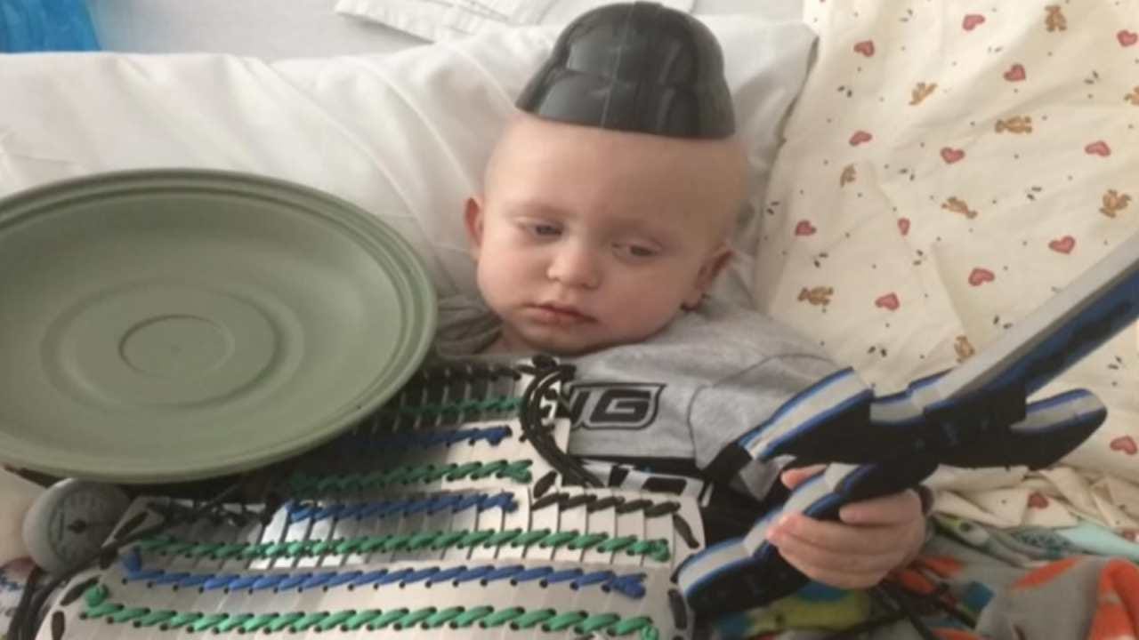 Child Battling Rare Cancer, Given Escort Back To Tahlequah Home