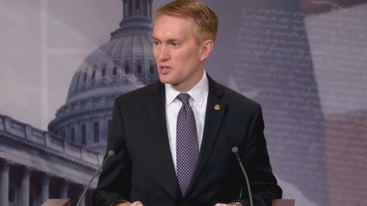 WEB EXTRA: Sen. James Lankford Speaks To News 9 About Letter To State