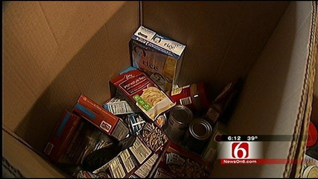 Tulsa Office Prank Benefits Food Bank