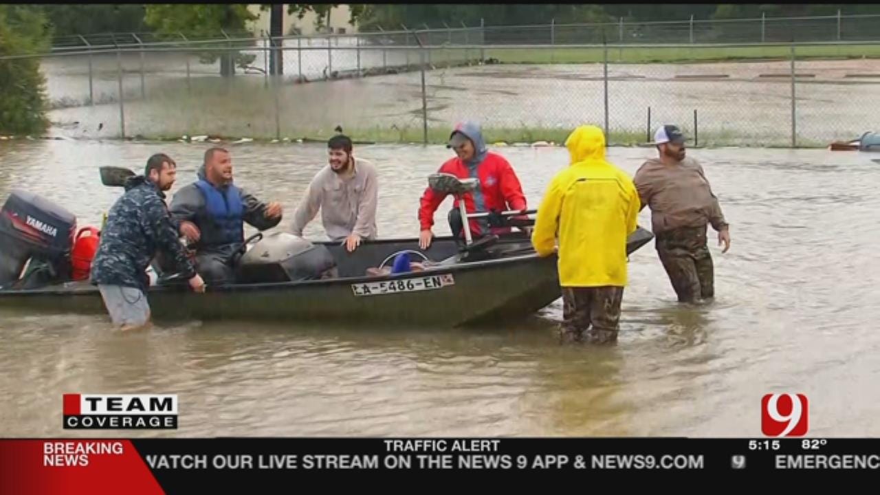 Boats Continue Rescues As More Texans Look To Escape Harvey