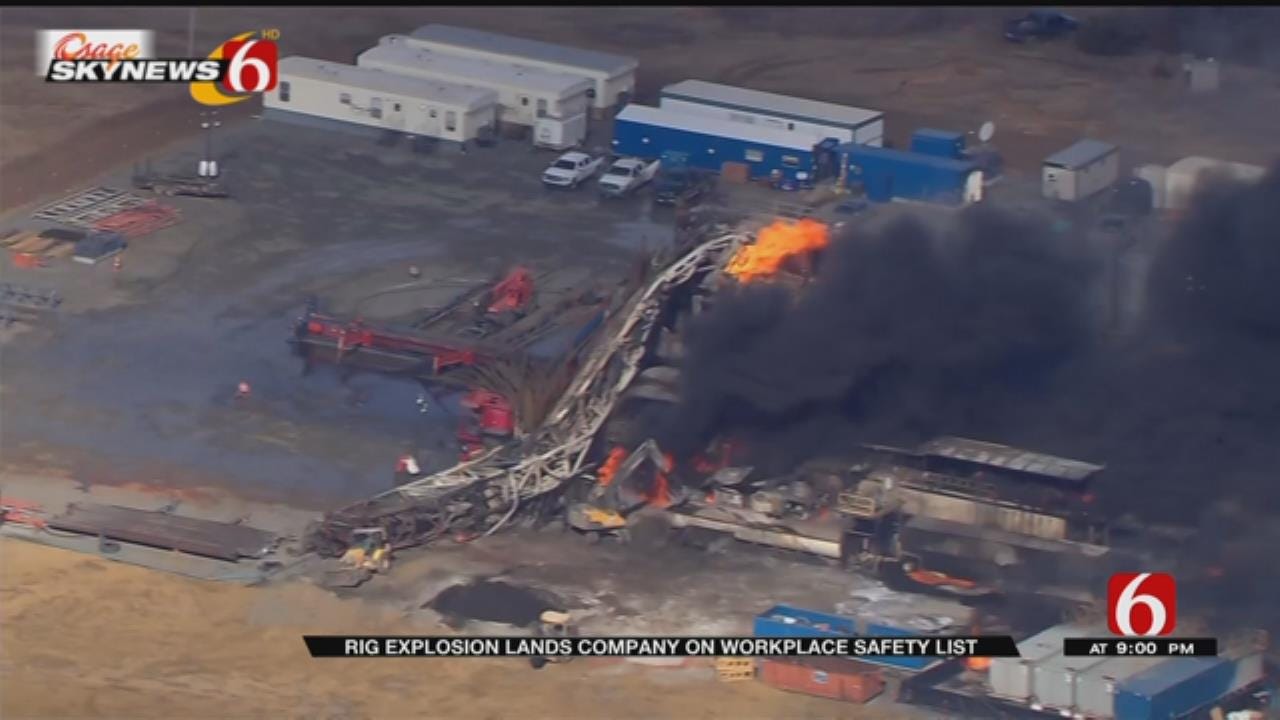 Drilling Company Makes 'Dirty Dozen' List After Rig Explosion, Worker Deaths