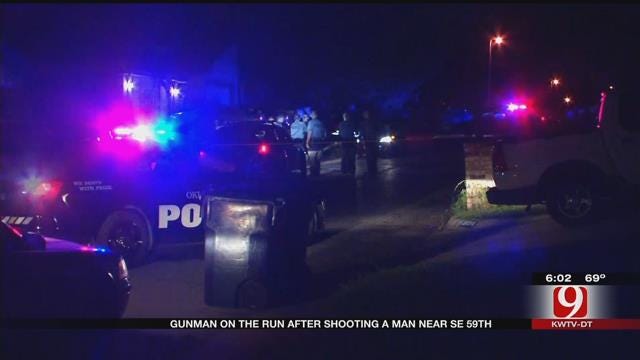 Police Search For Gunman After One Victim Shot In SE OKC