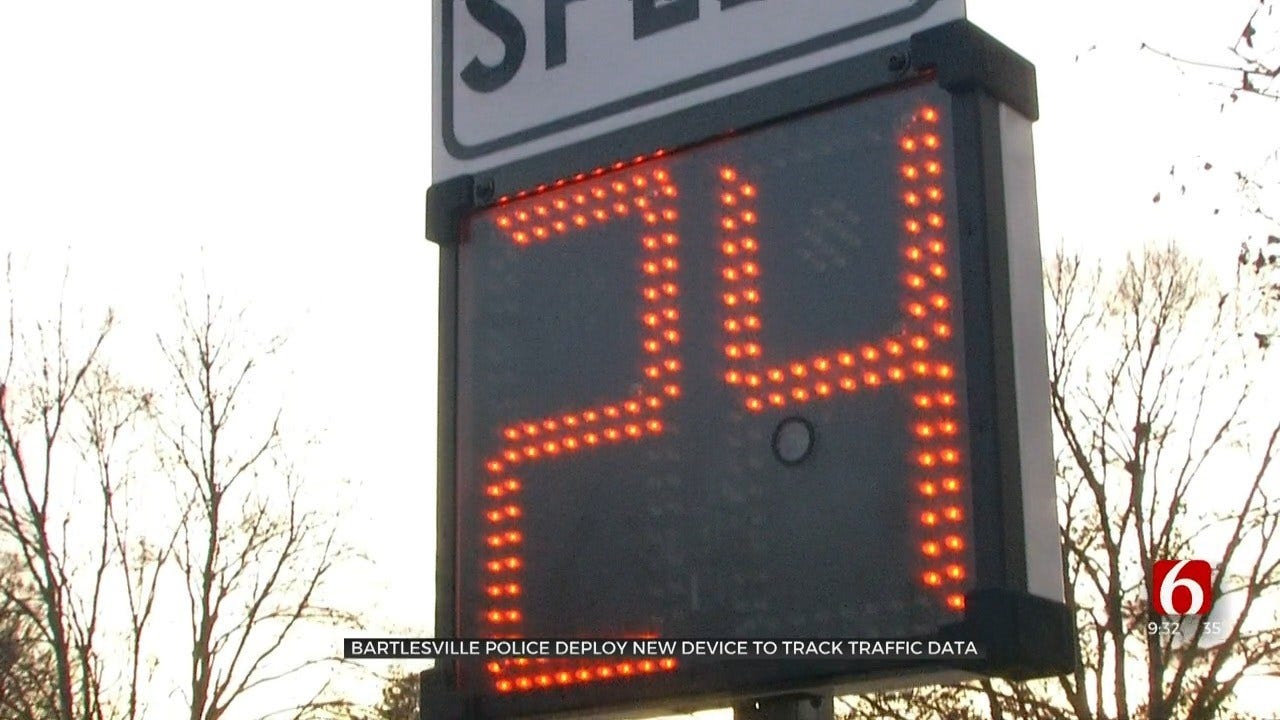 Bartlesville Police Use New Device To Track Speeding Areas