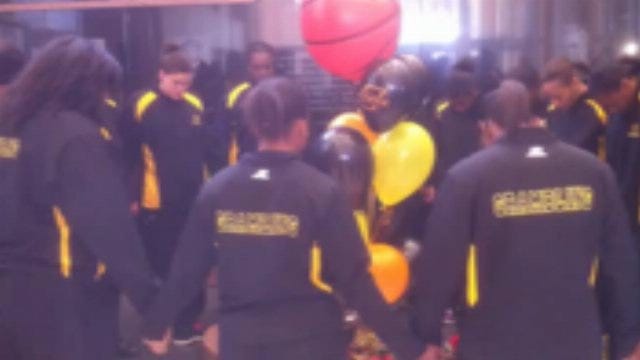 Grambling State Team Pays Respects At OSU Memorial
