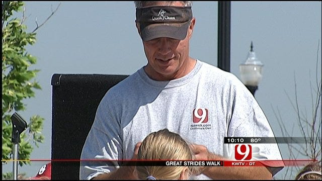 Stan Miller Joins 'Great Strides Walk' To Help Raise Awareness Of Cystic Fibrosis
