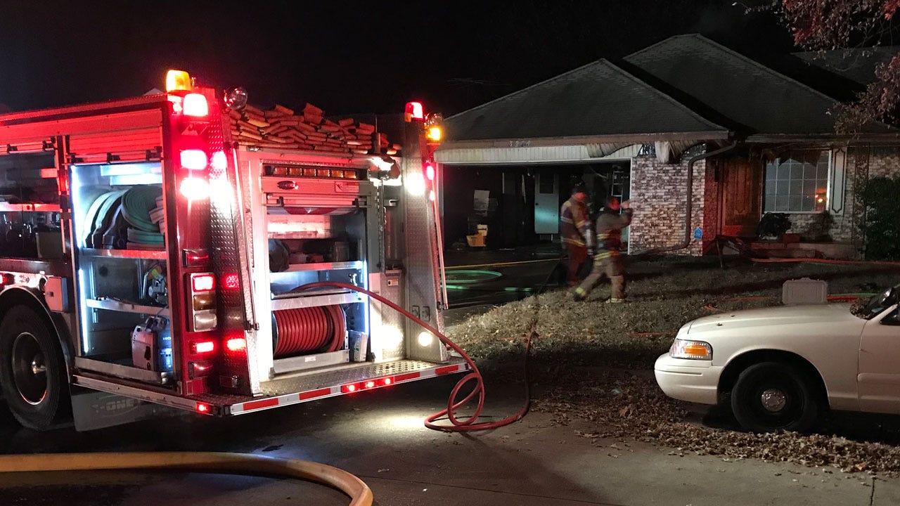 Crews Respond To House Fire In Midwest City