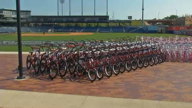 WEB EXTRA: Video Of Bicycles That Will Be Given Away