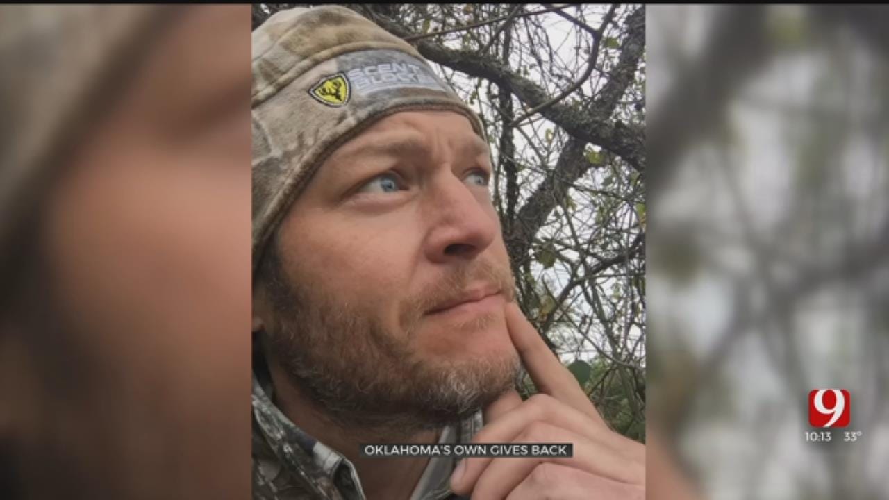 Oklahoma's Own Blake Shelton Gives Back To State, Makes Wildlife Top Priority