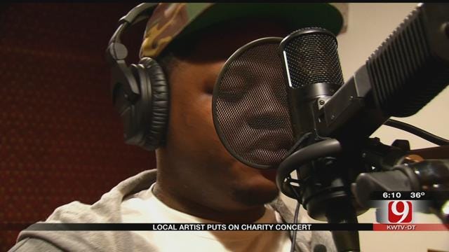 OKC Rap Artist Holds Free Concert To Benefit Others