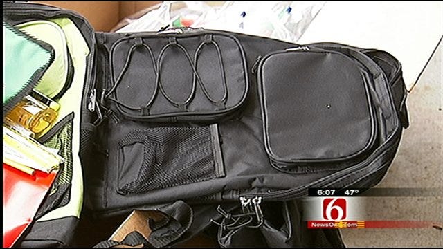 Charity Donates Backpacks Full Of Supplies, Food To Muskogee Students