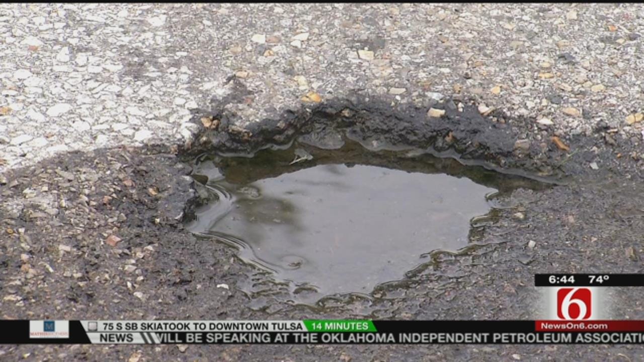 Tulsa's Pothole Problem And What's Being Done To Fix It