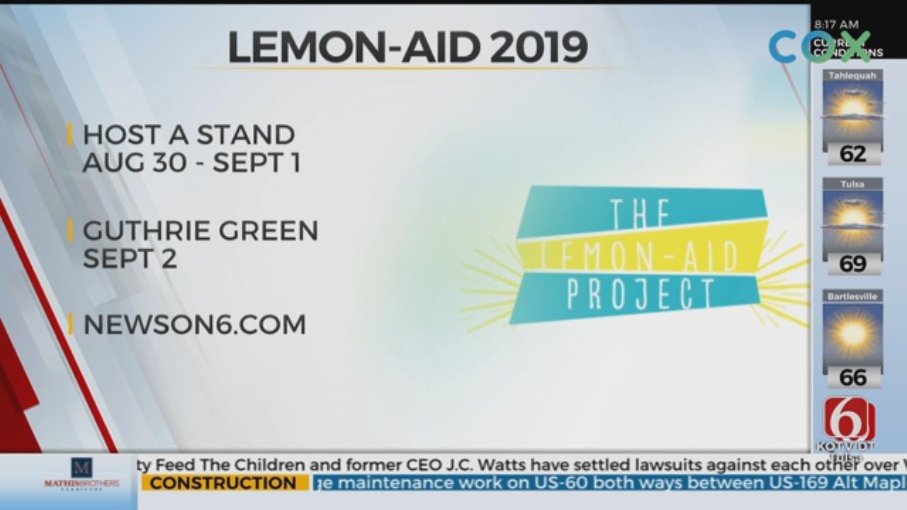 Lemon-Aid Celebrates 25th Anniversary In Tulsa
