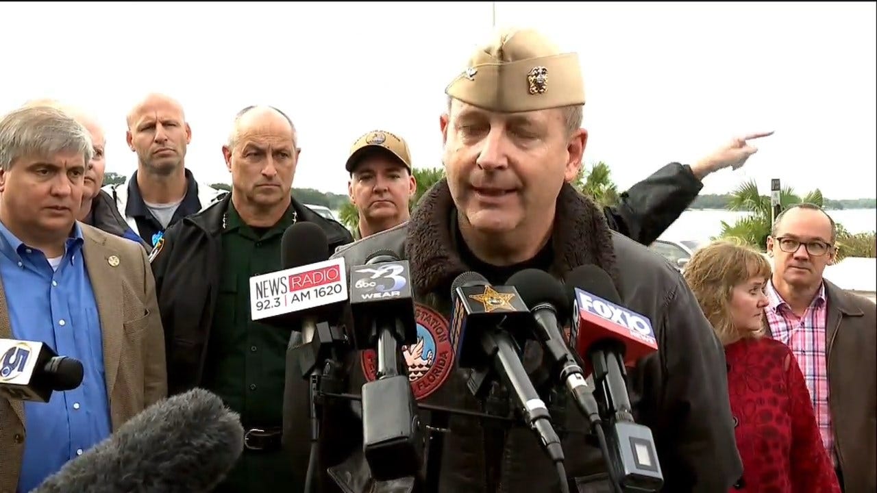 WATCH: Military Officials Hold Press Conference Following Florida Naval Base Shooting