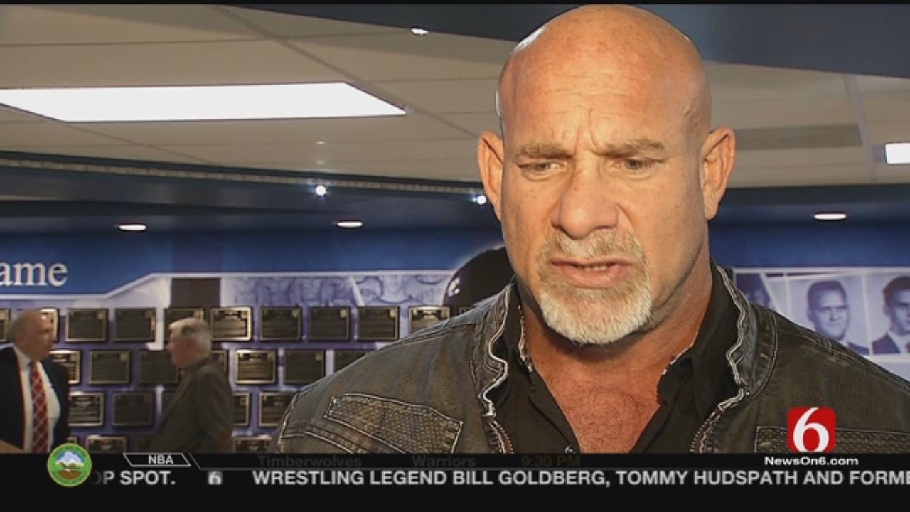 Tulsa Native, Pro Wrestler Bill Goldberg One Of Many Inducted Into TPS Hall Of Fame