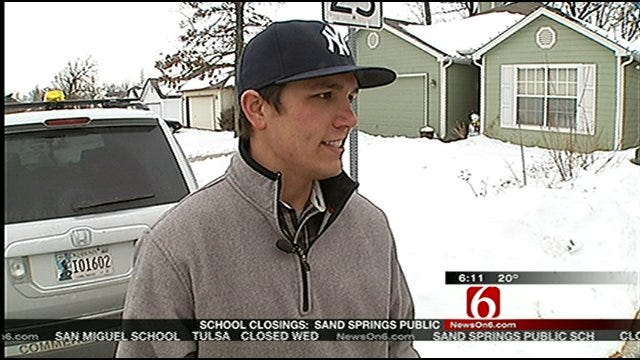 Car Stuck In Tulsa Snow Stolen By Fake Good Samaritans
