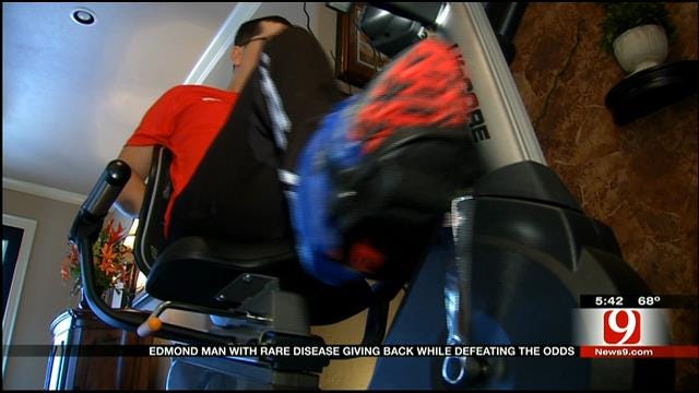 Edmond Man With Rare Disease To 'Ride' Marathon On Black Friday