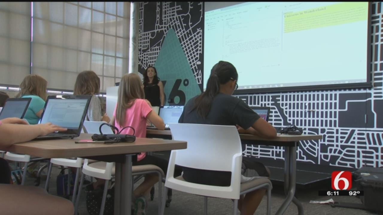 Green Country Students Attend Coding For Girls Summer Camp