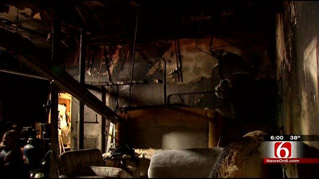 Tulsa Upholstery Store Damaged In Christmas Morning Fire