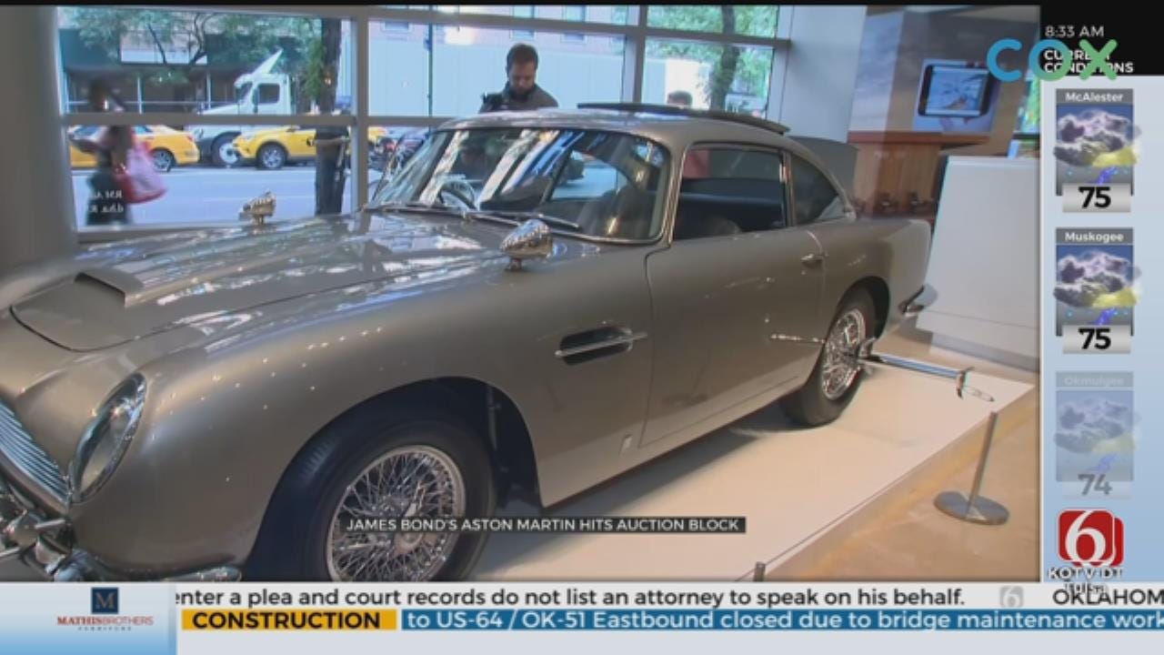 Rare James Bond Aston Martin Up For Sale