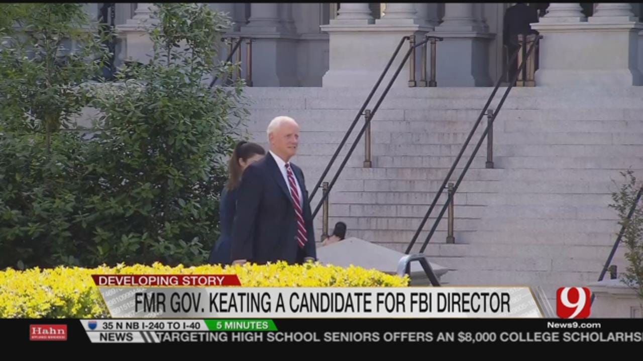Gov. Keating One Of Four On Trump's FBI Director Short List