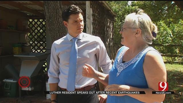 Luther Residents Rattled After Recent Earthquakes
