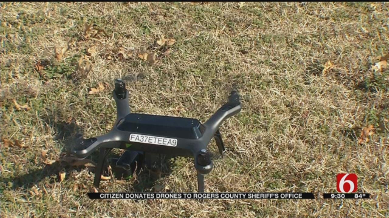 Claremore Man Donates Drone To Rogers County Sheriff