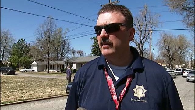 WEB EXTRA: Tulsa Police Sgt. Brandon Watkins Talks About Bank Robbery Arrest