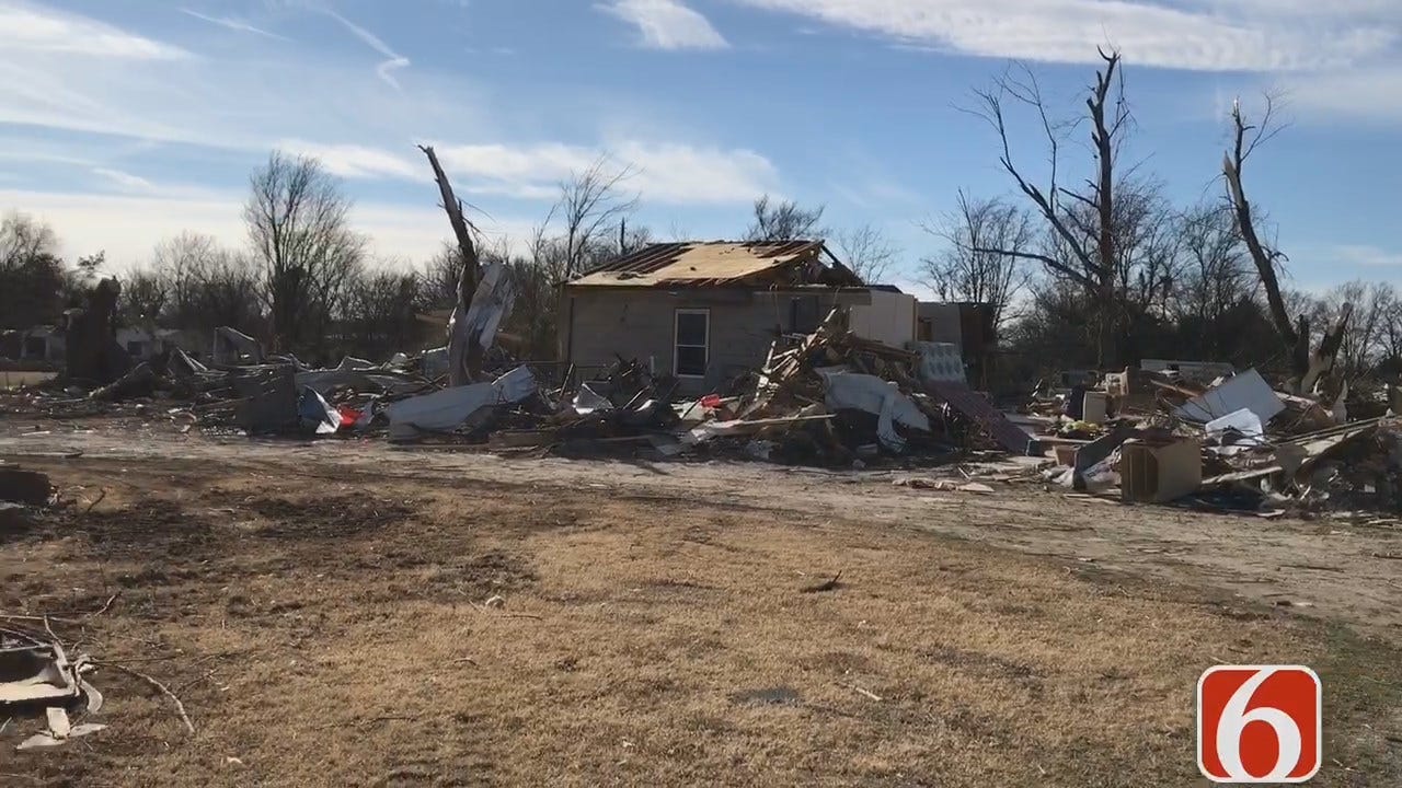 Oklahoma Business Loses Building To Fire After November Tornado