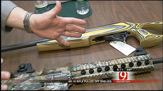 OKC Gun Owner Responds To Certain Guns Being Pulled From Store Shelves