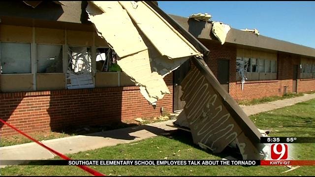 Employees At Southgate Elementary Hunkered Down During Moore Tornado