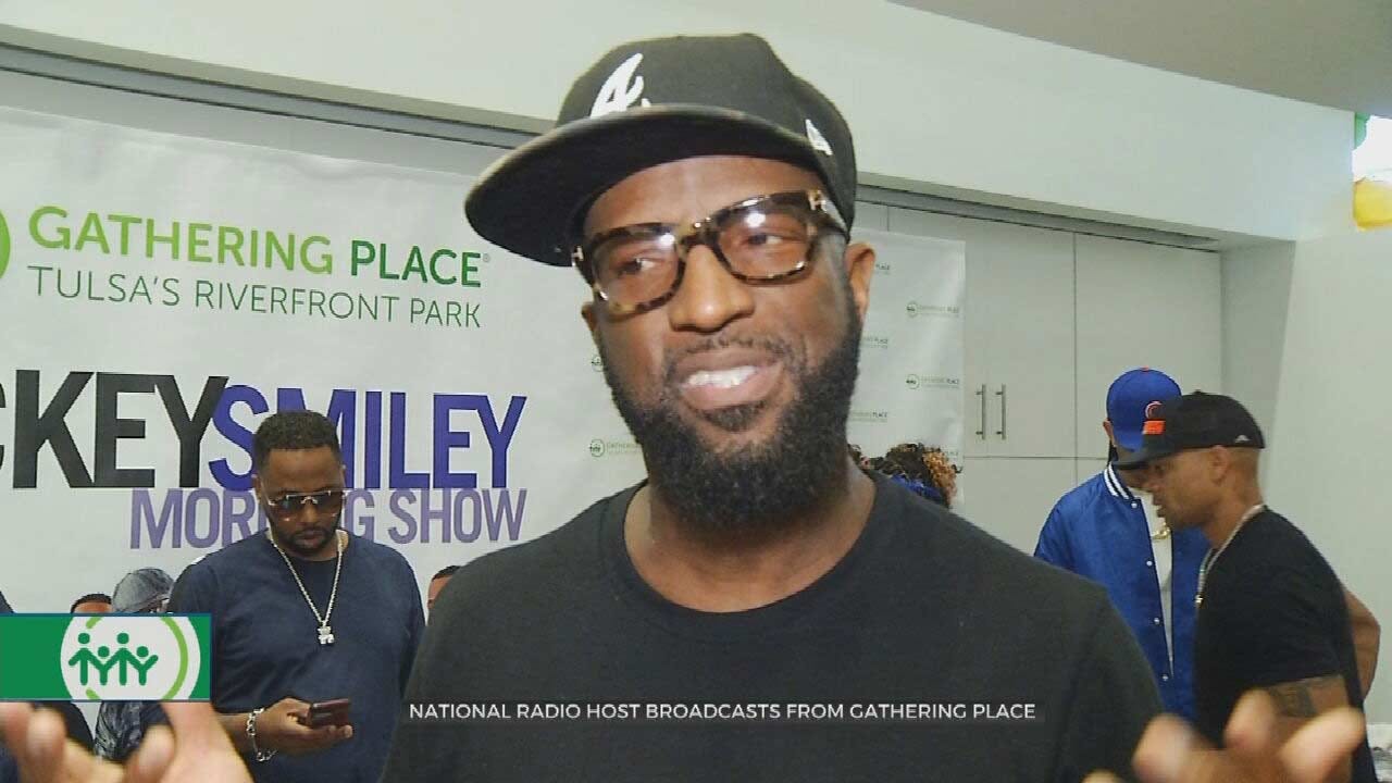 Radio Host Rickey Smiley Brings Morning Show To Tulsa's Gathering Place