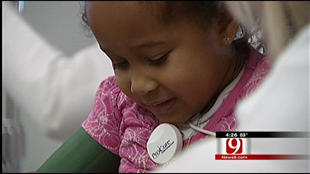 4-Year-Old Nebraska Girl Undergoes Cancer Treatment in OKC