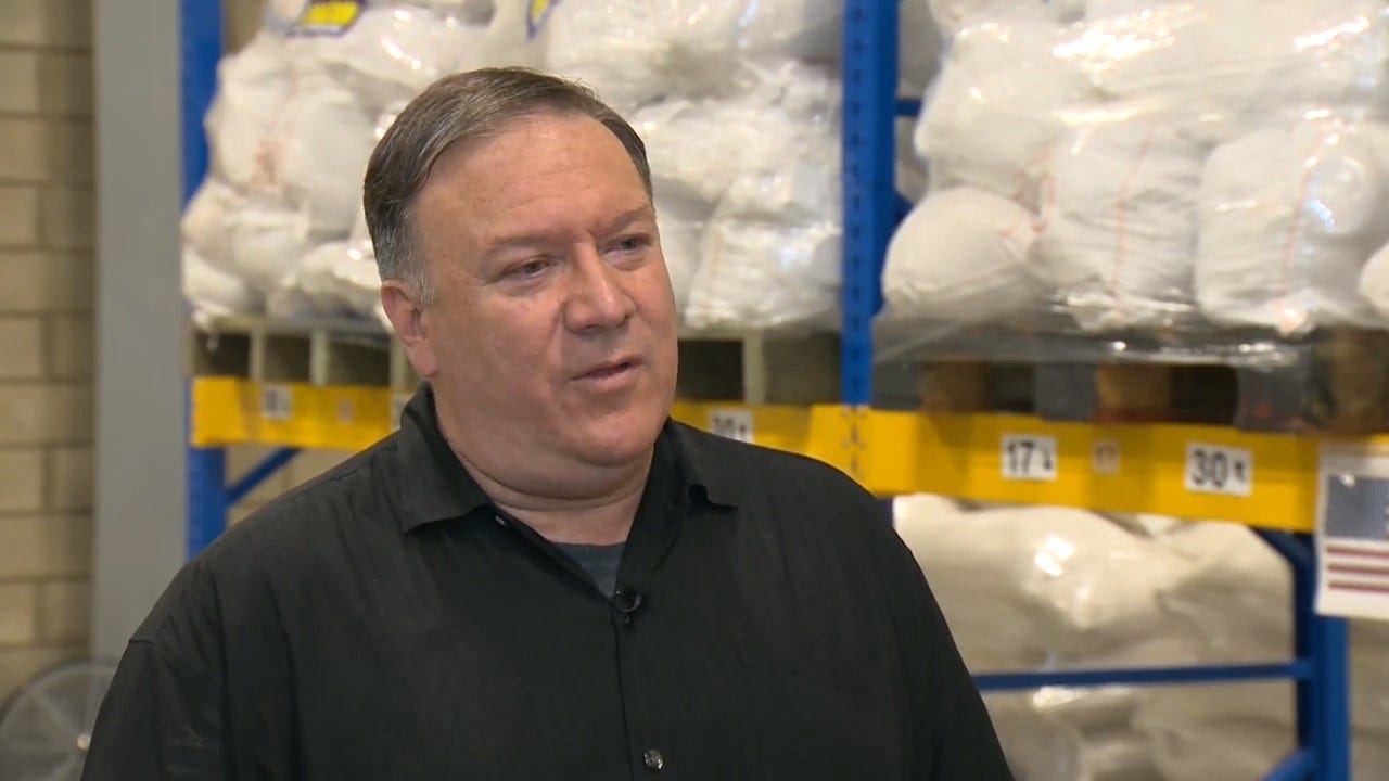 Sec. Of State Pompeo Talks About Humanitarian Crisis In Venezuela