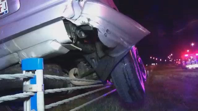 WEB EXTRA: Video From Scene Of Sand Springs Highway Crash