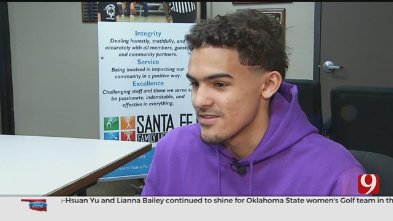 WATCH: Trae Young Talks Rookie Season With Dean Blevins