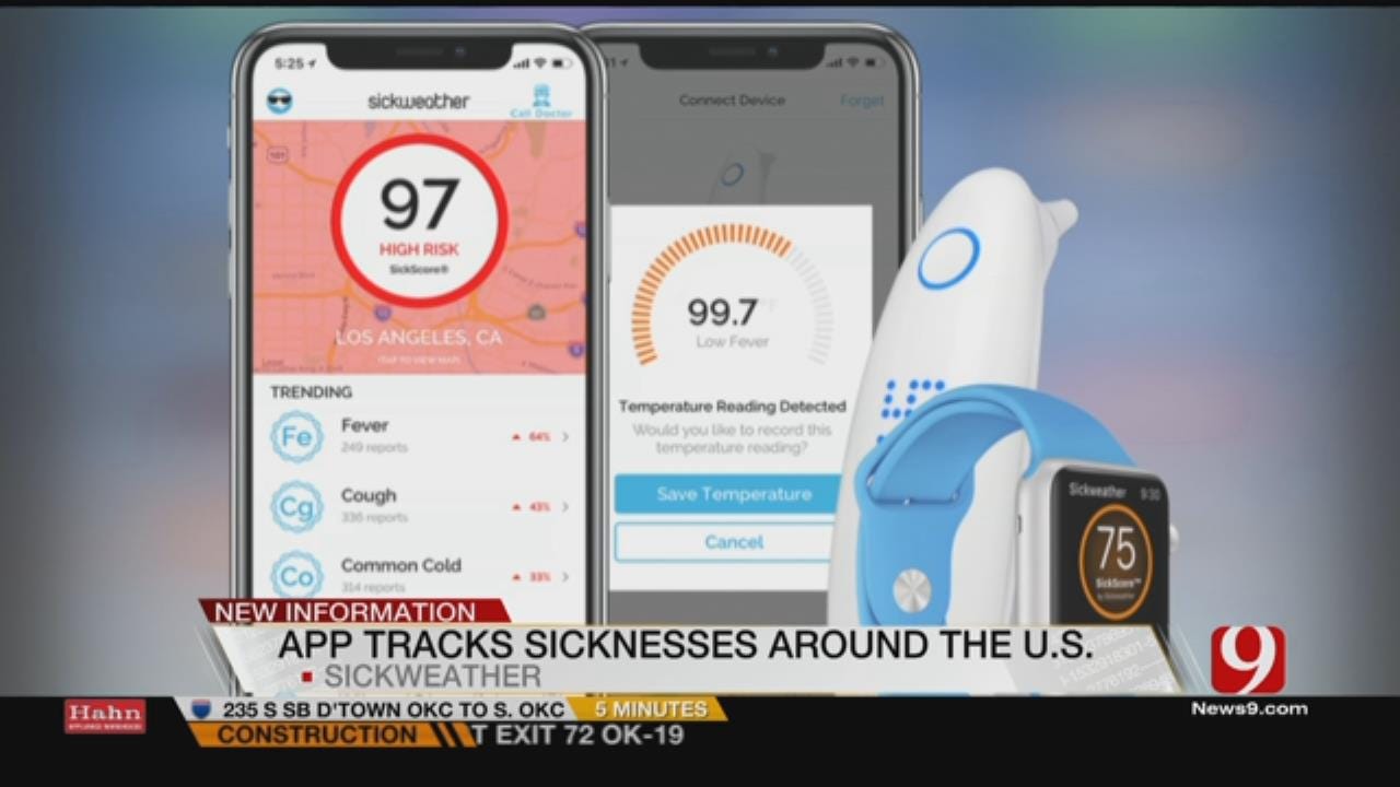 App Maps Out Reported Sicknesses For Users
