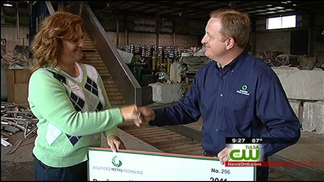 Tulsa Recycling Company Helps Food Bank Feed The Needy